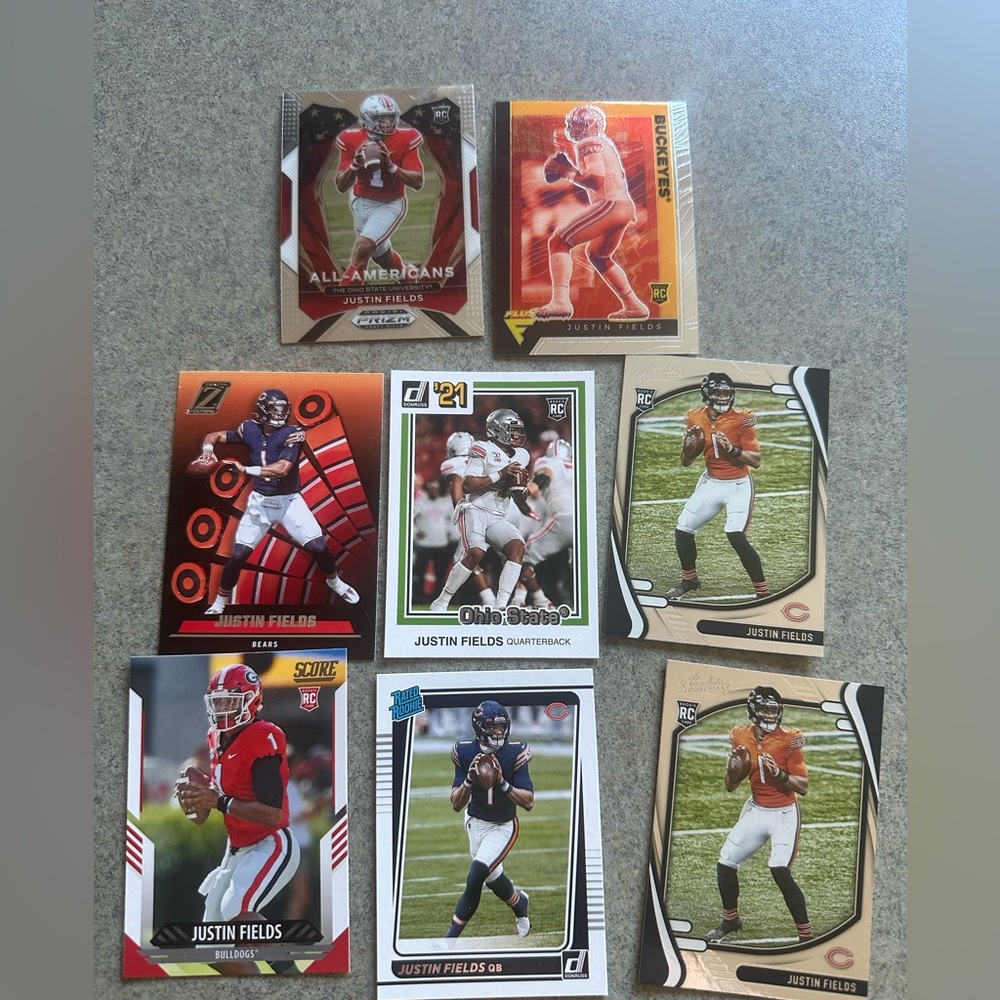 Justin Fields Cards